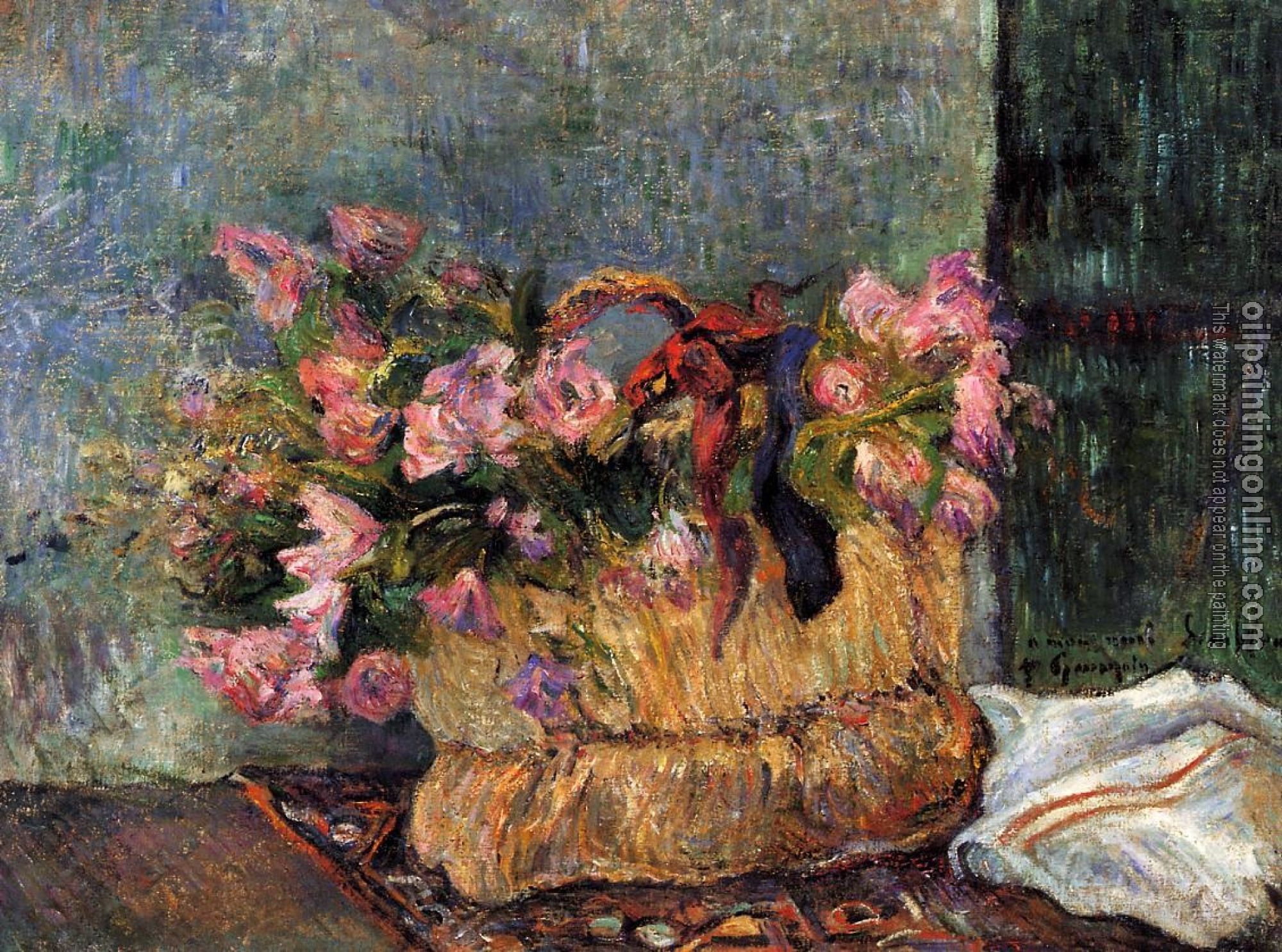 Gauguin, Paul - Basket of Flowers